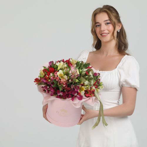 Коробка цветов "Берри"