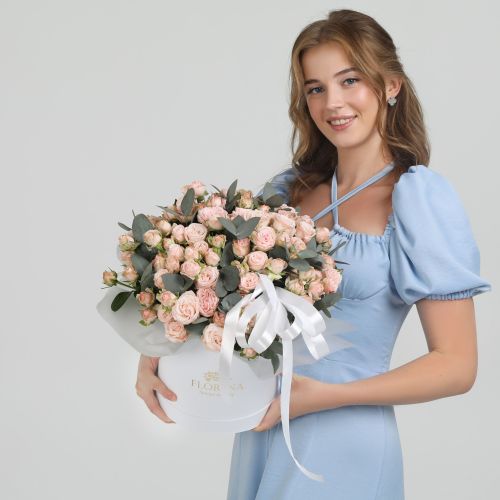 Коробка цветов "Соблазн"