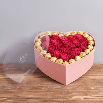 Коробка цветов "Be mine" Коробка цветов "Be mine"