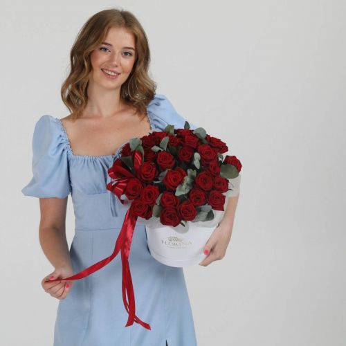 Коробка цветов "Адриана"