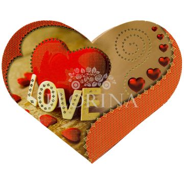 Валентинка "Love" Валентинка "Love"