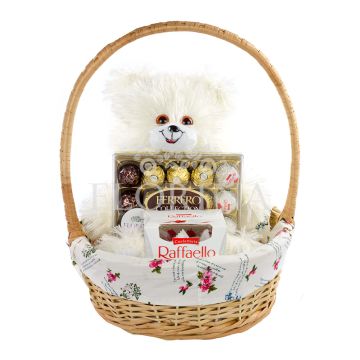 Корзинка "Сладкий Мишка" Корзинка "Сладкий Мишка"