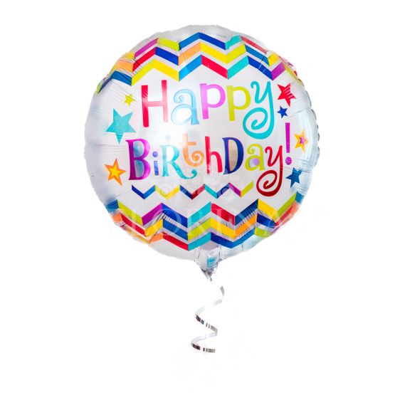 Фольгированный шар "Happy birthday"
